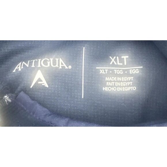 Antigua Men’s MLS USA Soccer 1/4 Zip Navy Blue Pullover Sz XLT NEW Fan Gear - Picture 4 of 7